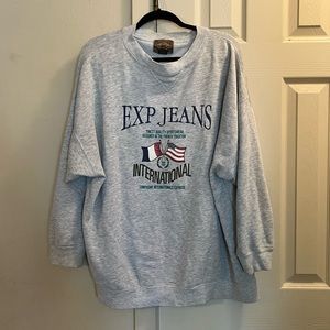 Vintage 90s Express Jeans Crewneck Sweatshirt